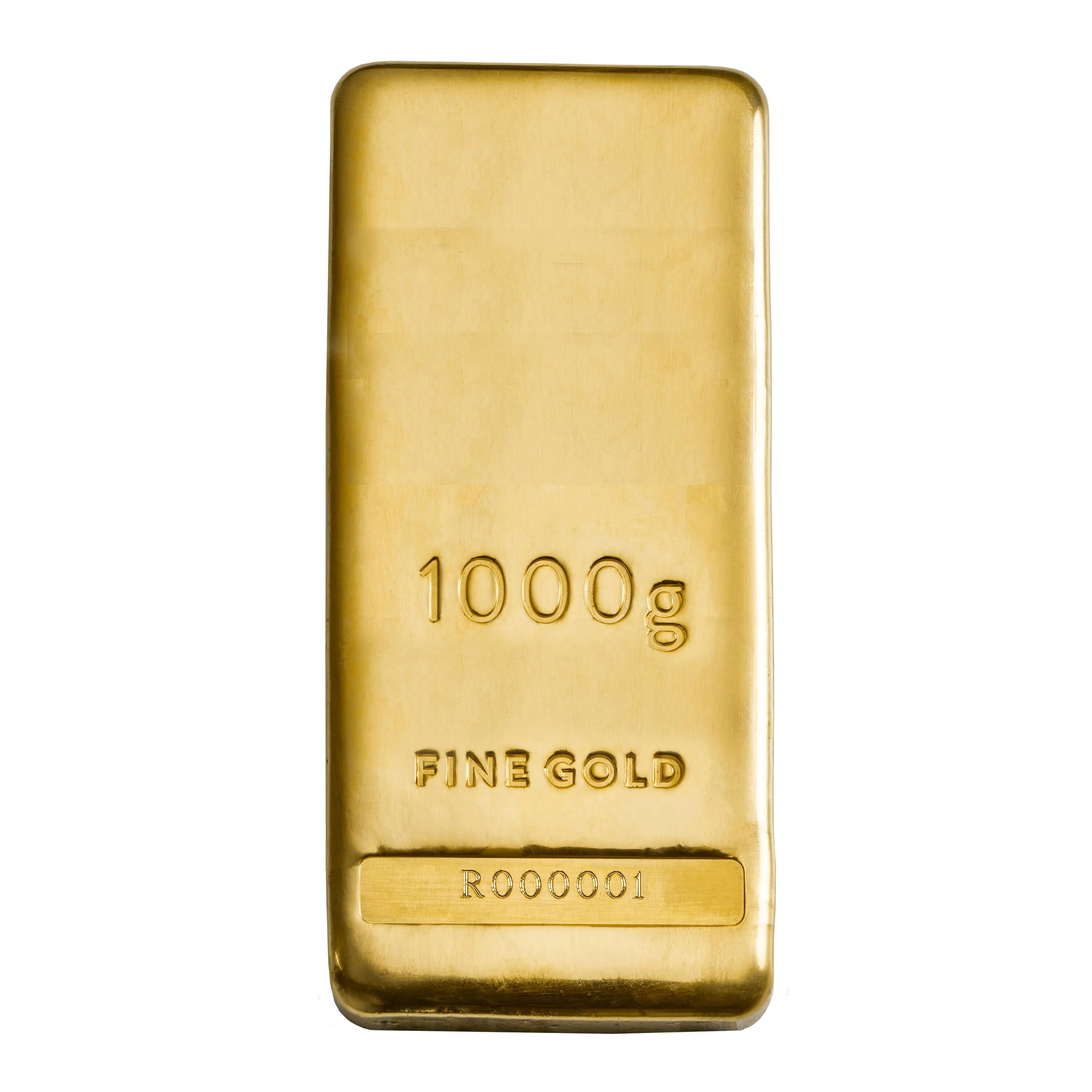 1kg Gold Bars